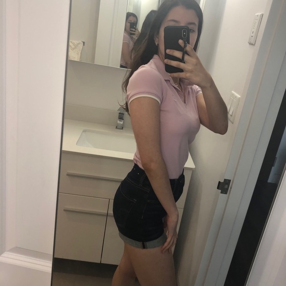 Pink US POLO shirt (like new) - Picture 2 of 5